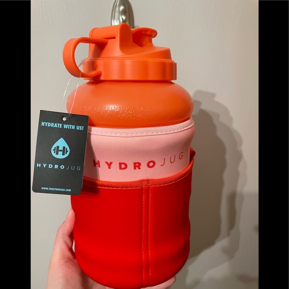 HydroJug Dining Nwt Hydrojug With Sleeve And Strap Poshmark